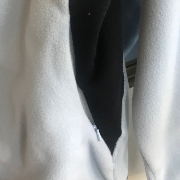 NORTHFACE Girls Light Blue Zip Up Polyester Jacket - Picture 6 of 9